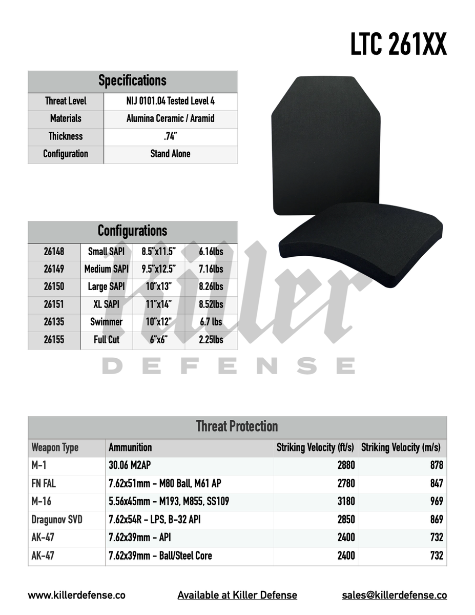 4ArmStrong Lサイズ LTC 261XX – Killer Defense, Inc